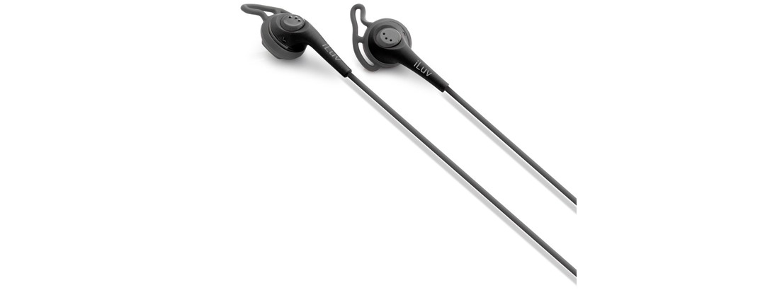 iLuv FitActive Sport Earphones- 2 Colors