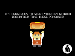 The Legend of Pancakes Pullover Hoodie