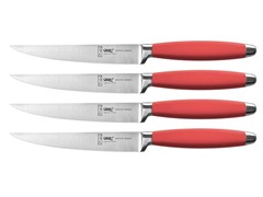 Ginsu 4-Piece Steak Knife Set - Coral