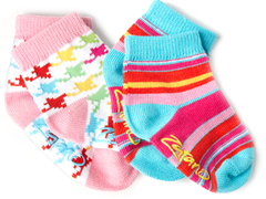 Zutano 6pk Socks - Girl Pack (6 pr)