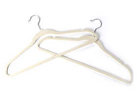 Flocked Hangers - 50 Pack