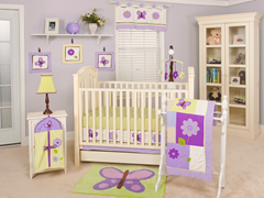 Lavender Butterfly 11-Piece Set