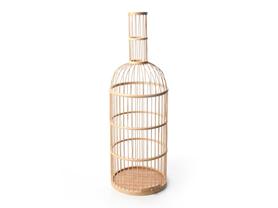 Wine Bottle Bamboo Cork Collector