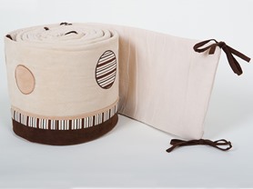 Cappuccino Crib Bumper
19.99
New
