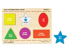 Bilingual Color Shape Puzzle