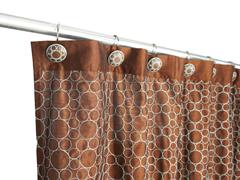 Cobblestone Shower Curtain & Hooks