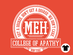 College of Apathy - Orange