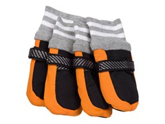 Orange Adjustable Boots