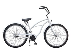 Women's BE Single Speed, White/Gray