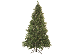 Snow Pine Tree 9' Prelit Clear Lights