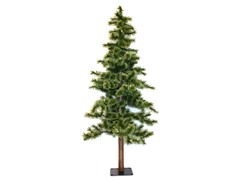 Alpine 5' Prelit Tree Clear Lights