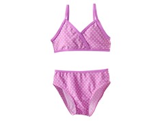 Purple Dot Two-Piece Swimsuit