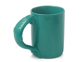 AGS Green Fish Handle Mug