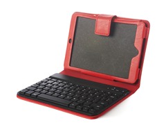 Bluetooth Keyboard iPad mini Folio - Red