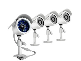 Sony CCD Security Camera Kit - 4 Pack