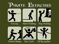 Pirate Exercise