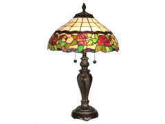 Rose Floral Table Lamp 16"x25.5"