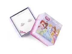 Princess Tiara Sterling Silver Earrings