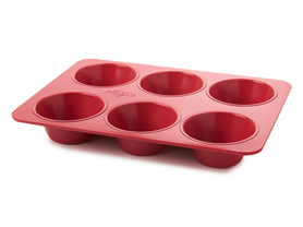 Jumbo Muffin Pan - Red