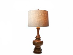 Natural Oak 28" Table Lamp