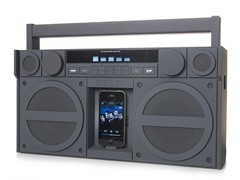 Portable Stereo Boombox for iPhone/iPod