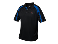 Fila Polo Shirt, Black/Blue