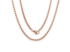 18 kt Rose Gold Plated Popcorn Chain
9.99
New