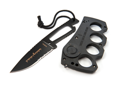Schrade Survival Knife, Serrated
