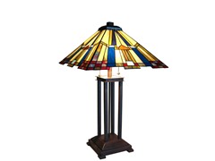 Tiffany-Style Mission Table Lamp