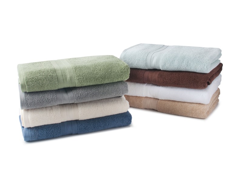MicroCotton 6-Piece Towel Set - 7 Colors