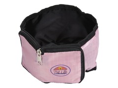 Travel Pet Bowl Wallet - Pink
