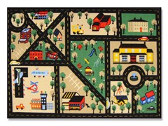 City Center Black Rug