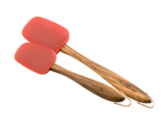 2-Piece Spoonula Set - Red