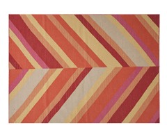 Maroc Janan Flat Weave - Poppy