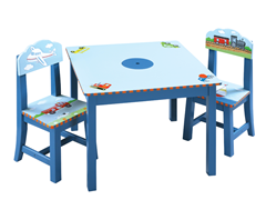 Hand Painted Table & Chairs