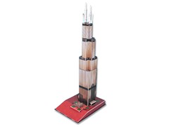 Willis Tower 3D Puzzle
