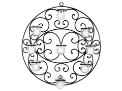 Circle Tealight Wall Decor