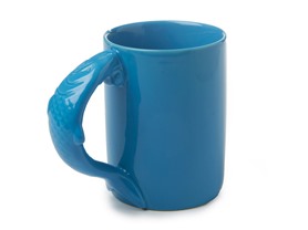 Blue Fish Handle Mug