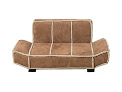 Shearling Bauhaus Pet Bed - Chestnut