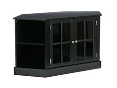 Thomas Black Corner Media Stand
