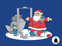 TSAnta Claus Tote