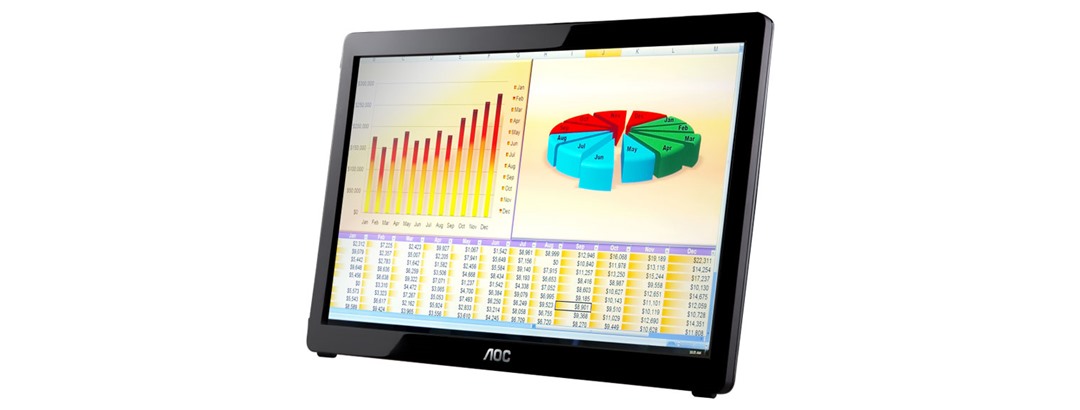 AOC 16" USB-Powered Portable LED Monitor