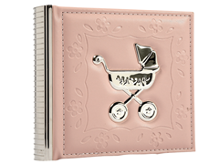 Photo Album w/ Silver Plated Accents