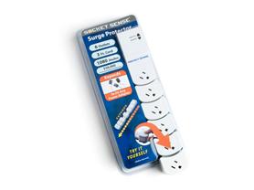 6-Outlet 1080 Joules with 3-Foot Cord