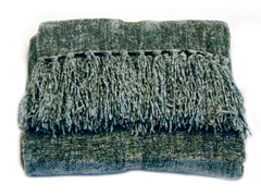 Susan Chenille Throw - Denim