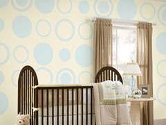 Baby Blue Dots and Circles