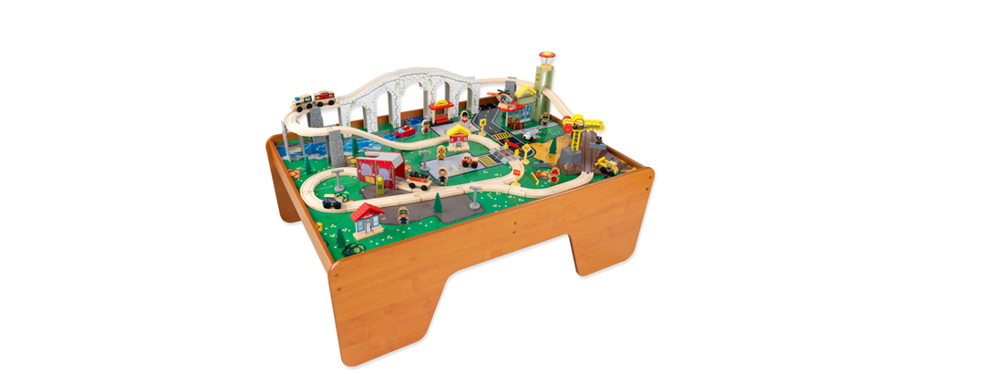 KidKraft Train Town and Table Set-17492
