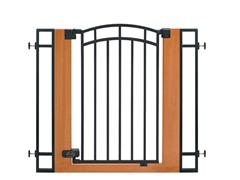 Extra Tall Wood/Metal Walk-Thru Gate