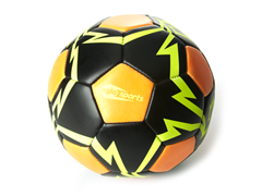 OGLO Soccer Ball- Orange/Yellow