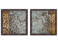 Butterfly and Dragonfly Set of 2